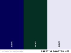 the color scheme is blue, green, and purple with white text on it that says creative