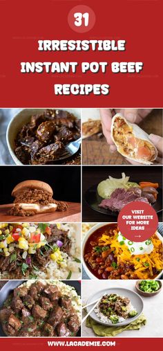 the ultimate instant pot beef recipe