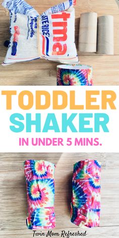 the toddler shaker in under 5 mins is an easy diy project