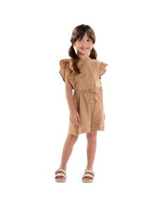 SHORT JUMPSUIT FOR GIRL IN LINEN LIGHT BROWN Unleash a chic but casual style with our Linen collection jumpsuit for girls. Made from airy materials, this light Brown playsuit is perfect for any spring adventure. With an elastic waist and bow for adjusting, as well as a crossover neckline at the back, your little one will feel the soft and gentle spring breeze with Lino. Composition: 30% Linen 70% Viscose Lining:65% Polyster, 35% cotton Machine wash max. 30ºC Made in Spain Exclusive design Spring Breeze, Linen Lights, Linen Collection, Short Jumpsuit, Style Chic, Playsuit, Exclusive Designs, Crossover, Light Brown