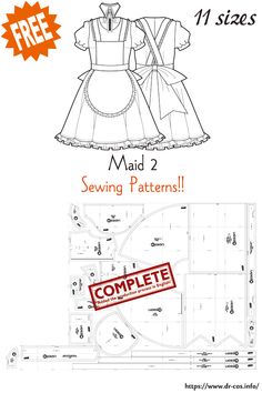 the sewing pattern for this dress is easy to sew