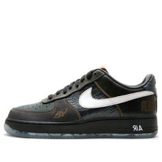 Air Force 1 Low Premium 'DJ Premier' Black/White-Black Spruce-Obsidian Sneakers/Shoes Air Jordans White, Jordans White, Nike Air Jordan White, Sneakers Nike Air Force, Jordan 11 Women, Dj Premier, Black Spruce, Vapour Max Nike, Sneakers Nike Air