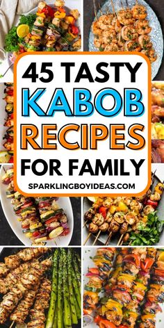 the top five kabob recipes for family