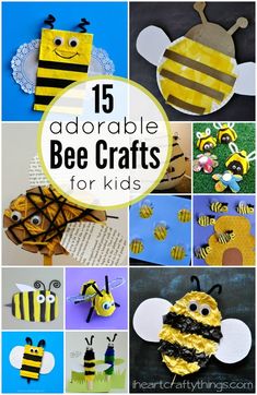 the top ten adorable bee crafts for kids