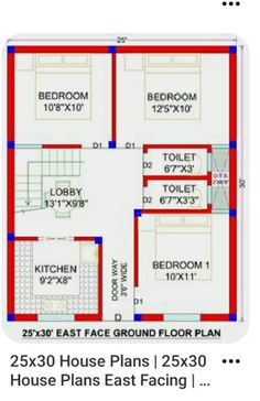 the floor plan for this house is very simple and easy to use, but it doesn't have much room