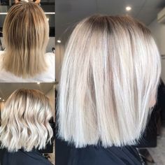 Long Bob Hairstyles Blonde Balayage, Blonde Textured Bob Shoulder Length, Brunette To Bleach Blonde, Full Balayage Blonde Short, Blonde Hair By Hair Pattern, Root Smudge Blonde Short Hair, Platinum Blonde Long Bob, Tones Of Blonde Hair, Lob Blonde Hair