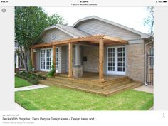 a house with a covered porch and steps leading to the front door