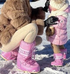 Baby Style, Christmas Girl, Childrens Fashion, Ugg Boots, Winter Boot, Pretty In Pink, Baby Fashion, Fur Coat, Kids Fashion