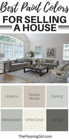 the best paint colors for selling a house