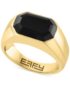 in stock Onyx Ring Men, His Style, Onyx Ring, Gold Plated Sterling Silver, Metal Rings, Free Jewelry, Sterling Silver Jewelry, Metallic Silver, Silver Gold