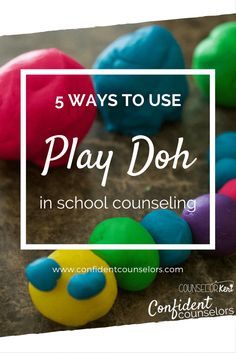 School Counseling Activities: 5 ways to use Play Doh in school counseling: feelings identification, family changes, anger release, mandalas, and more Anger Release, Counseling Crafts, Play Therapy Activities, Counseling Games, Therapy Interventions, School Counseling Activities, Play Therapy Techniques, Education Games, Social Emotional Activities