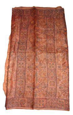 About this item Vintage Indian West Bengal Saree 100% Pure Silk Tie & Dye Sari Kantha What A Beautiful Masterpiece Of A Saree. Base Fabric Is 100% Pure Silk In Cream Color Multi Amazing Tie And Dye Work. All Over Saree Adorned With Floral And Paisley Design With Multi Color Thread Work. Traditional Kantha Work Is The Highlight Of The Saree. Kantha : Kantha Is A Hand Embroidery Style Traditionally Practiced By Rural Womenfolk In State Of West Bengal. Kantha Embroidery Is Recognized By Running Bohemian Orange Silk Dupatta, Bohemian Embroidered Art Silk Blouse Piece, Festival Silk Traditional Wear With Zari Work, Festival Traditional Silk Wear With Zari Work, Transitional Embroidered Orange Dupatta, Silk Traditional Wear With Resham Embroidery For Festivals, Transitional Silk Embroidered Fabric, Transitional Embroidered Silk Fabric, Bohemian Silk Fabric With Chikankari Embroidery