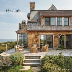 an image of a house that is on the beach