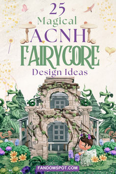 the cover of 25 magic achi fairy goree design ideas by random spot com