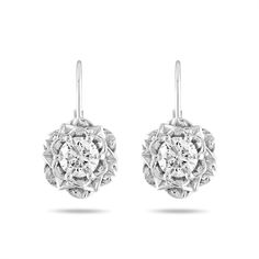 "HERE IS MY NEW MODEL ROSE FLOWER UNQUIE EARRINGS 14K White Gold or Black Gold Vintage Style Fine Black Polish ! GIA Certified Bright White Color & Clean Natural Diamonds Shape - Round Cut - Very Good Color - E Carat - 1.00ct Clarity - SI2 Measurement - 5.00mm TOTAL 1.00 CARAT RETAIL PRICE IS OVER $6,000.00 !! COMES WITH $5,000.00 CERTIFIED APPRAISAL !! HANDCRAFTED IN THE USA Why you should buy from Garo Celik Thank you for taking the time to view my Etsy listings! All items are painstakingly ha Formal Flower Shaped Diamond Earrings With Prong Setting, White Gold Flower Earrings With Brilliant Cut, Formal Diamond Earrings With Prong Setting, Flower Shape, Diamond Flower-shaped Earrings For Formal Occasions, Formal Brilliant Cut Round Flower Earrings, Formal Brilliant Cut Flower Earrings, White Gold Flower Earrings With Prong Setting, Luxury Brilliant Cut Flower Earrings For Formal Occasions, Luxury Flower Earrings With Brilliant Cut For Formal Occasions