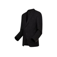 Tailored in a modern cutaway fit, this sophisticated piece features tuxedo-style satin peak lapels. Its lightweight fabric is signed with an embossed monogram galaxy motif. Details include enameled buttons on the front opening and cuffs, and a louis vuitton signature lining. Luxury Black Sport Coat With Welt Pockets, Designer Black Winter Suits, Designer Black Suits With Welt Pockets, Designer Black Outerwear With Welt Pockets, Designer Black Suits For Fall, Luxury Black Long Sleeve Sport Coat, Designer Black Sport Coat With Notch Lapel, Designer Black Outerwear With Suit Collar, Sophisticated Outfits