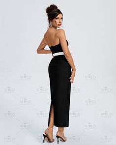 Our Style No.PP24106 95%Polyester, 5%Spandex Very Stretchy Height - 68.9"/175cm Bust - 34.6"/88cm Waist - 25.6"/65cm Hips - 36.6"/93cm and wears size S Gentle Dry Clean Only About Wholesale/Dropshipping, please contact us! Note: Colour may vary due to lighting on images. The product images (without model) are closest to the true colour of the product. Product Images, Long Dress, Black Dress, Dry Clean, Spandex, Lighting, How To Wear, Black