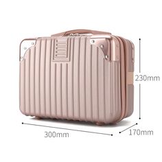 Delivered to you in 3 days.
Indulge yourself with Vanity Case Suitcaseessential for occasional or daily use on all your travels.


FUNCTIONAL : Easy to take with you and an essential companion for your suitcases on the move.


PRACTICAL: It gives you the space you need to store your toiletries (toothbrush, toothpaste, shower gel, deodorant, razor, soap...), make-up and cosmetics.You'll have all your essential body care products at your fingertips, so you can travel with peace of mind!


VERSATIL Portable Pink Travel Accessories, Multifunctional Portable Rectangular Cosmetic Storage, Multifunctional Portable Luggage For Daily Use, Portable Travel Case, Portable Multifunctional Cosmetic And Toiletry Storage For Travel, Rectangular Protective Travel Case, Travel Cosmetic Bag Rectangular Case, Multifunctional Portable Cases For Daily Use, Multifunctional Portable Case For Daily Use