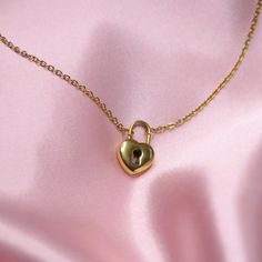 This Heart Lock Necklace symbolizes love and connection, making it an ideal piece for couples or as a friendship necklace. Crafted from stainless steel, it's durable and has a timeless look. Hypoallergenic and gentle on sensitive skin, it's a thoughtful gift for any special bond. * Stainless Steel * Skin-friendly * Waterproof * 20-22 Inches * Adjustable  * Lobster claw clasp * Made in Texas Heart Lock Necklace, Relationship Necklaces, Necklace Lock, Couples Jewelry, Key Heart, Padlock Necklace, Lock Pendant, Heart Padlocks, Necklace Charms