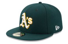 Army Print, New Era Logo, New Era Hat, Green Hats, New Era Cap, Black Cap, Oakland Athletics, New Era 59fifty, Fitted Caps