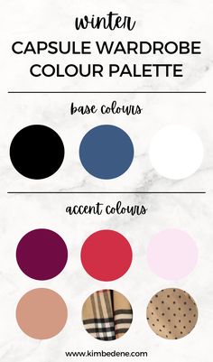 How to pick a colour palette for your capsule wardrobe: 7 simple steps - Kim Bedene