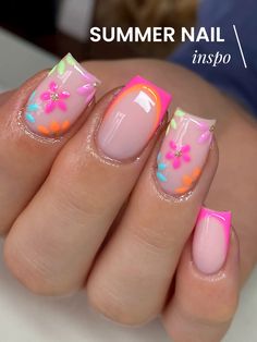 Top 25+ Vibrant Summer Nails for 2024 that are A Must-Try Vibrant Summer Nails, Vibrant Nail Designs, Vibrant Nail Colors, Fiverr Profile, Bright Summer Nails Designs, Sunshine Vibes, Summer Nails 2024, Cute Summer Nail Designs, Yellow Nails Design