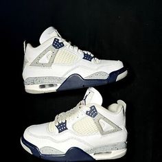 ad eBay - Nike Air Jordan 4 Retro Midnight Navy Men's Shoes - Size 4.5 - Buy Now, click the link (eBay) Jordan 4 Midnight Navy Blue, Air Jordan 4s Midnight Navy, Jordan 4 Retro Navy, Navy Man, Air Jordan 4 Retro, Buy Now, Men Shoes Size, Nike Air Jordan, Jordan Shoes