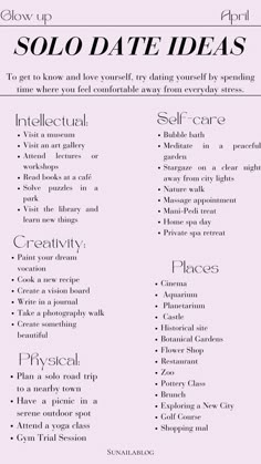 Solo Date Ideas, Dating Myself, Solo Date, Healing Journaling, Journal Inspiration Writing, Practicing Self Love, Self Care Bullet Journal, Vie Motivation, Writing Therapy