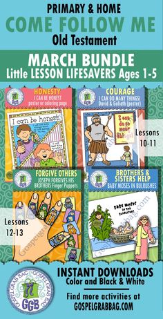 the march lesson for children to learn how to read and use it with this printable book