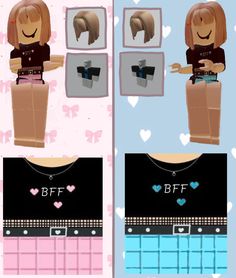 T_shirt roblox Bff Shirts, T Shirt Png, Free Tshirt