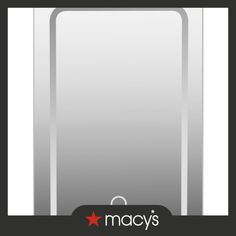 an advertisement for macy's luggage on the side of a building with a red star