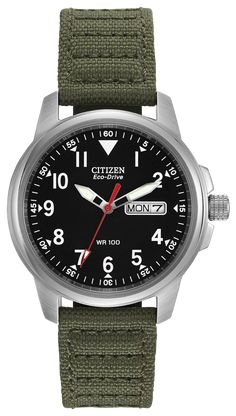 Chandler - Men's Eco-Drive Stainless Steel Watch BM8180-03E | Citizen Eco Drive Watches, Field Watches, Citizen Watch, Citizen Eco, Eco Drive, Unisex Watches, Military Inspired, Stainless Steel Watch, Cool Watches