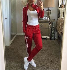 Cute Sporty Outfits For School, Daily Dress Me, Looks Adidas, Sporty Wear, Cute Sporty Outfits, Look Adidas, Adidas Outfit, Athleisure Outfits