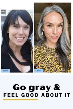 My brand new course is here to be the support system you need. So you can go gray AND feel good about it! Going Gray Naturally, How To Go Gray, Organic Hair Dye, Easy Braid Styles, Hair Levels, Mindset Work