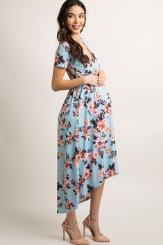 Pinkblush Product Photo Baby Shower Dress For Mom Summer, Preggo Fashion, Maternity Midi Dress, Stylish Maternity Outfits, Casual Maternity, Trendy Maternity