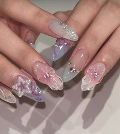 Nail Designs Airbrush, Orchid Nails, Modern Nails, Floral Nails, Best Acrylic Nails