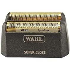 Wahl Professional 5 Star Series Finale Shaver Replacement Super Close Gold Foil, Hypo-Allergenic, Super Close, Bump Free Shaving for Professional Barbers and Stylists - Model 7043-100 Branded Video, Electric Razor, Bald Fade, Beauty Lounge, Sale Store, Gold Foil, Shaving, Etsy Store, 5 Star