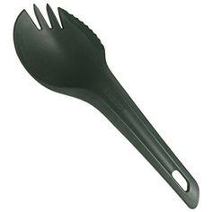 a black spatula on a white background