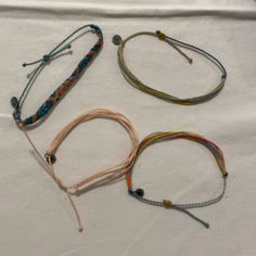 Brand New Just Without Tags! Never Worn. No Stains Or Damage. 1 Anklet And 3 Bracelets! All Look New And None Have Been Worn Just Been Sitting In The Case! Open To Offers! Pink Braided Bracelets For Festival, Casual Pink Anklets For Summer, Casual Pink Anklet For Summer, Pink Casual Anklets For Festivals, Casual Adjustable Length Anklets As Gift, Casual Pink Anklets For Festival, Casual Pink Braided Bracelets, Casual Pink Handmade Anklet, Casual Adjustable Pink Friendship Bracelets