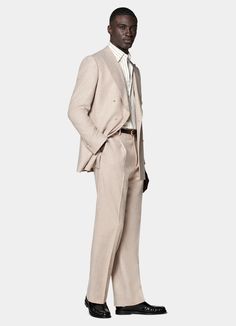 Cashmere Fabric, Groomsmen Suits, Unique Fits, Groom And Groomsmen, Fine Fabric, The Sand, Wide Leg Trousers, Workout Pants, Double Breasted