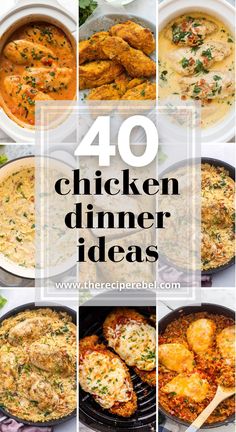 chicken dinner ideas that are easy to make and delicious