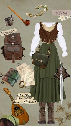 Ren Fair Outfits, Hobbit Costume, Hobbit Party, Ren Faire Ideas, Ren Faire Outfits, Ren Faire Costume, Tudor Period, Fair Outfit, Fair Outfits