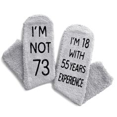 i'm not with 75 years experience funny hand mitts for someone who likes it