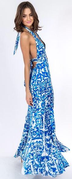 Mykonos Halter Dress