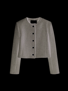 This tweed jacket is versatile, suitable for standalone wear or as part of a stylish set. It features the classic design with gold button details, exuding formal mood.- Cropped length that makes your look stylish- Made from a blend of wool and polyester for quality and durability- Ideal for creating a sophisticated and timeless look* Actual product color may vary according to the monitor resolution.* The actual color of the product is the most similar to the product cut. Gold Buttons, Tweed Jacket, Classic Design, Resolution, Wool, How To Wear, Gold, Black, Color