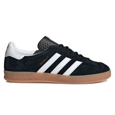 Black Footwear, Adidas Originals Gazelle, White Core, Soccer Fans, Adidas Gazelle, Soft Suede, Black Adidas, Sneaker Head, Adidas Shoes