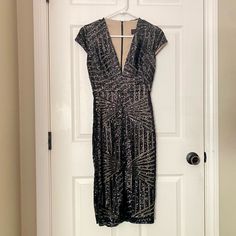 Hot Miami Styles Black Sequin Mesh Dress, Sleeveless With Nude Lining. Very Deep V Neckline. Short Slot In Back. Great Condition, Kept In Bag And Never Worn. Size Small If You’d Like Me To Take A Photo With It On I’m Happy To, Just Ask :) Hot Miami Styles Dresses, Sequin Mesh Dress, Hot Miami Styles, Take A Photo, Miami Fashion, Dress Sleeveless, Black Sequins, Mesh Dress, Black Tan