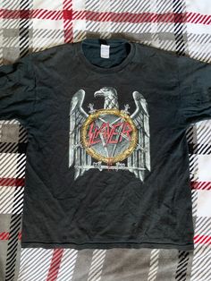 Vintage SLAYER 2003 Tee | Grailed Apocalypse Clothes, Apocalypse Clothing, Slayer Shirt