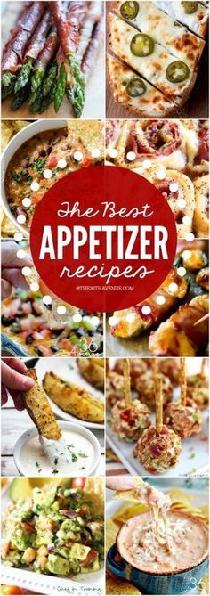 the most appetizer recipes for any type of meal, including grilled meats and veggies