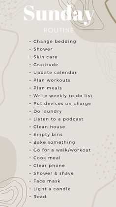 Daglig Motivation, Sunday Routine, Self Care Bullet Journal, Vie Motivation, Get My Life Together, Self Care Activities, Self Motivation, Self Care Routine, Self Improvement Tips